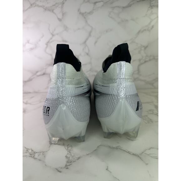 NEW Nike Vapor Edge Elite 360 Flyknit Football Cleats White CV6282-108 Mens 13 - Picture 3 of 5